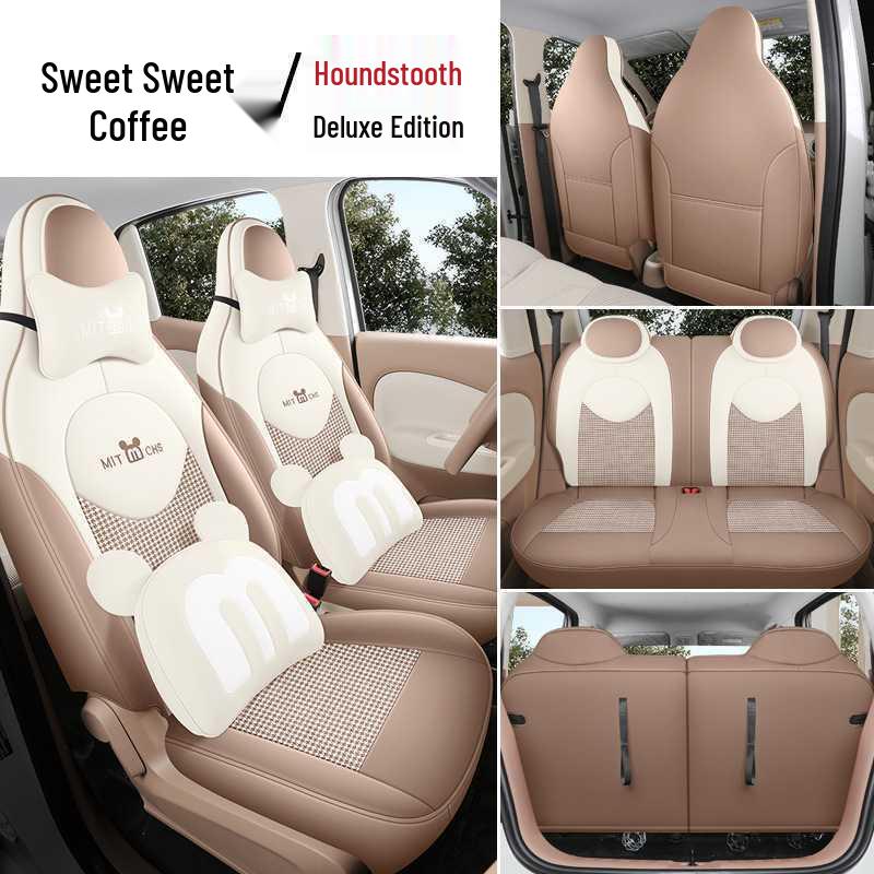 2025 Wuling Hongguang Mini EV Full-Cover Seat Covers, Four-Door, All-Season Car Interior Decor