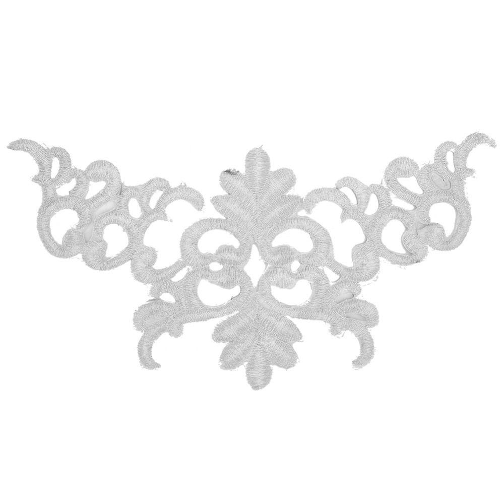 4PCS Gold Embroidery Embroidered Patch Cloud Shape Iron On Patch Applique Patch Clothing Decoration