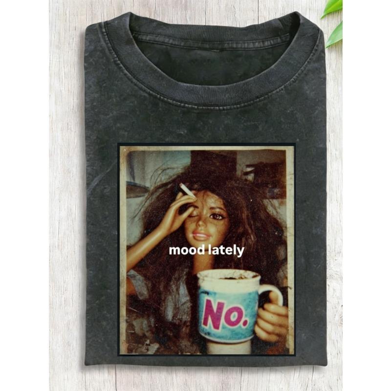 

European sizes Vintage Aesthetic Men S T-Shirt, Summer Casual Fashion, Recommended Trendy Gift, Washed T-Shirt M