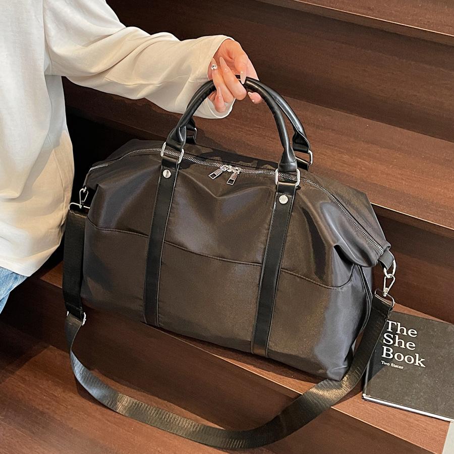 Travel bag Going out on a business trip Simple leisure Hand luggage bag Women's yoga fitness bag Large capacity storage bag