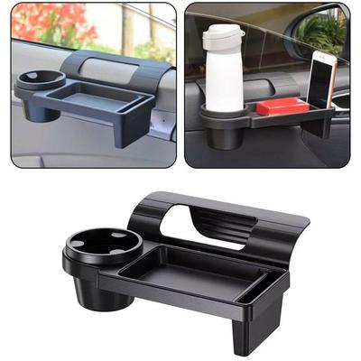 Organizador de pendurar para celular na janela da porta lateral com porta-copos, caixa de armazenamento para porta lateral do carro, caixa multifuncional para carro, acessórios para automóveis