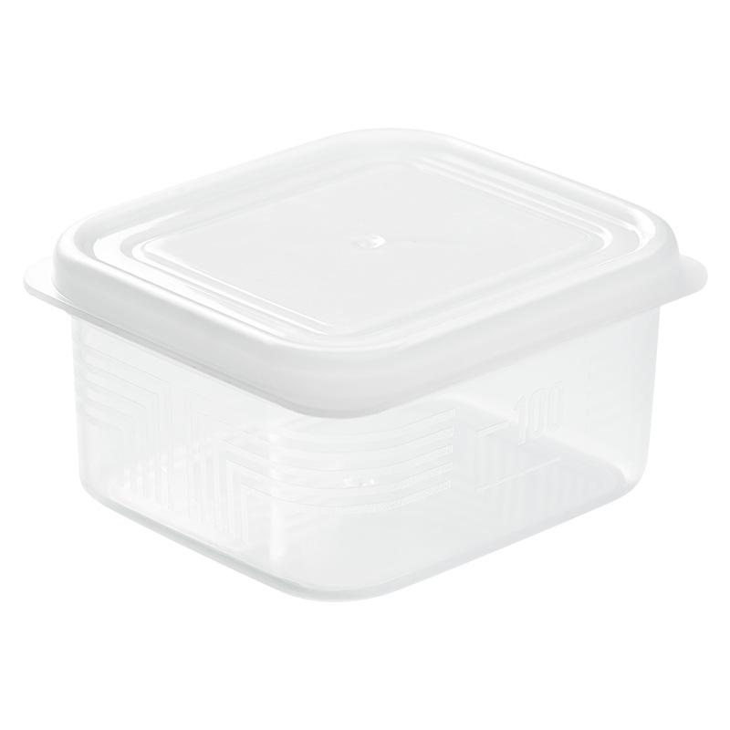 PP5 Food Grade Freezer Meat Storage Containers, 4-Piece Refrigerator Organizer Set