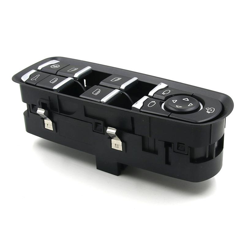 Electric Window Glass Lift Switch Button For Porsche Panamera Cayenne 2010-2015 Window Control Switch 7PP959858HDML-M53K