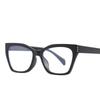 Retro Anti-blue Light Women Cat Eye Eyeglasses Frame Brand Designer Flat Mirror Computer Goggles