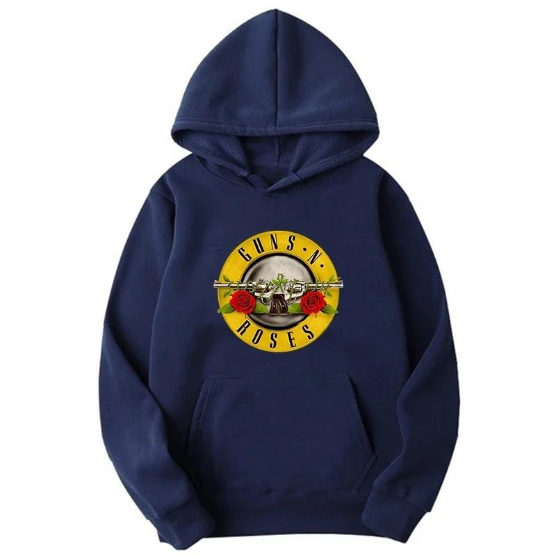 Printed hoodie rock band men's and women's hip-hop music costumes
