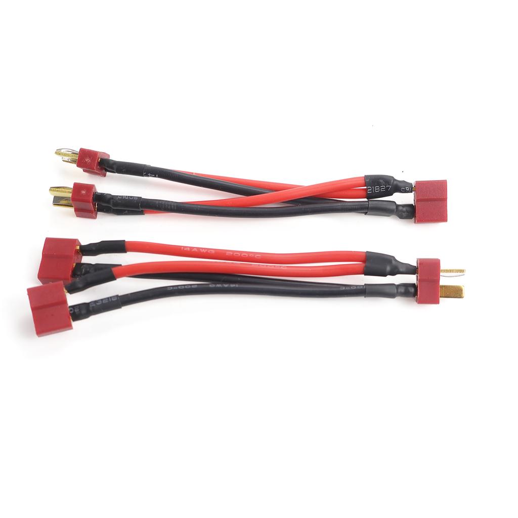 Параллельный Y-разветвитель XT30 XT60 XT90 T-Plug 1 на 2 Папа/Мама 14AWG для RC Батареи ESC Дрона