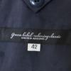 Grünes Etikett entspannend klassisch UNITED ARROWS maßgeschneiderte Jacke 42 Marineblau Herren Gebraucht