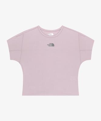 Noseupeiseu Nt7Ur38K Women'S Dash Short Sleeve Round Neck Tee Pink