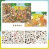 Waterproof PET Stickers My House Diorama Decals for DIY Journal Scrapbooking Craft