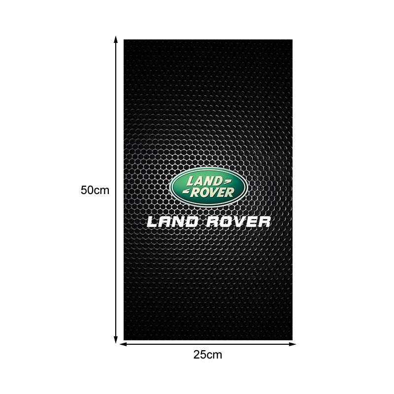 Car Emblem Center Pillar Sticker Auto Door Decorative Stickers for Land Rover SVR Emblem Freelander 3 SVR L320 L330 Defender Range Rover Evoque