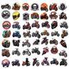 50 Cartoon Motorcycle Doodle Stickers Personalized Decorative Guitar Notebook Suitcase DIY Waterproof