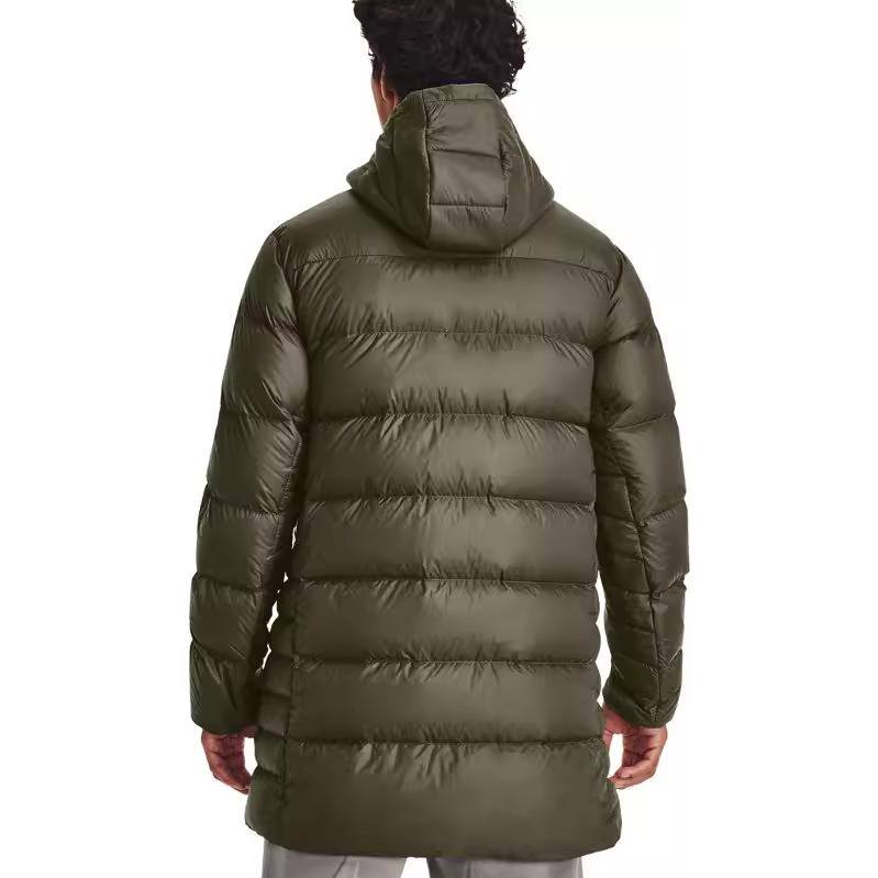 Under Armour Training Sports Hooded Down Jacket Men Outerwear Green 1373663-391