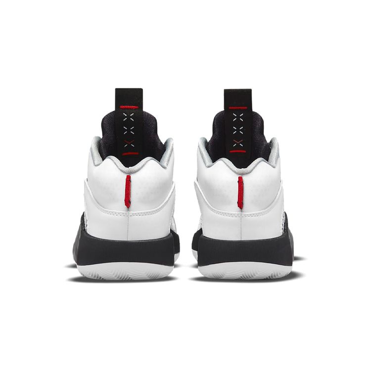 Air Jordan 35 GS White Black Kids Sneakers University-Red Metal-Silver CQ9433-101