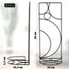 KADAX Metal Hanging Flower Pot Stand 50cm
