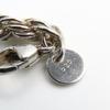 Used TIFFANY&Co. bracelet Twist Silver925 13.2g Silver Chain
