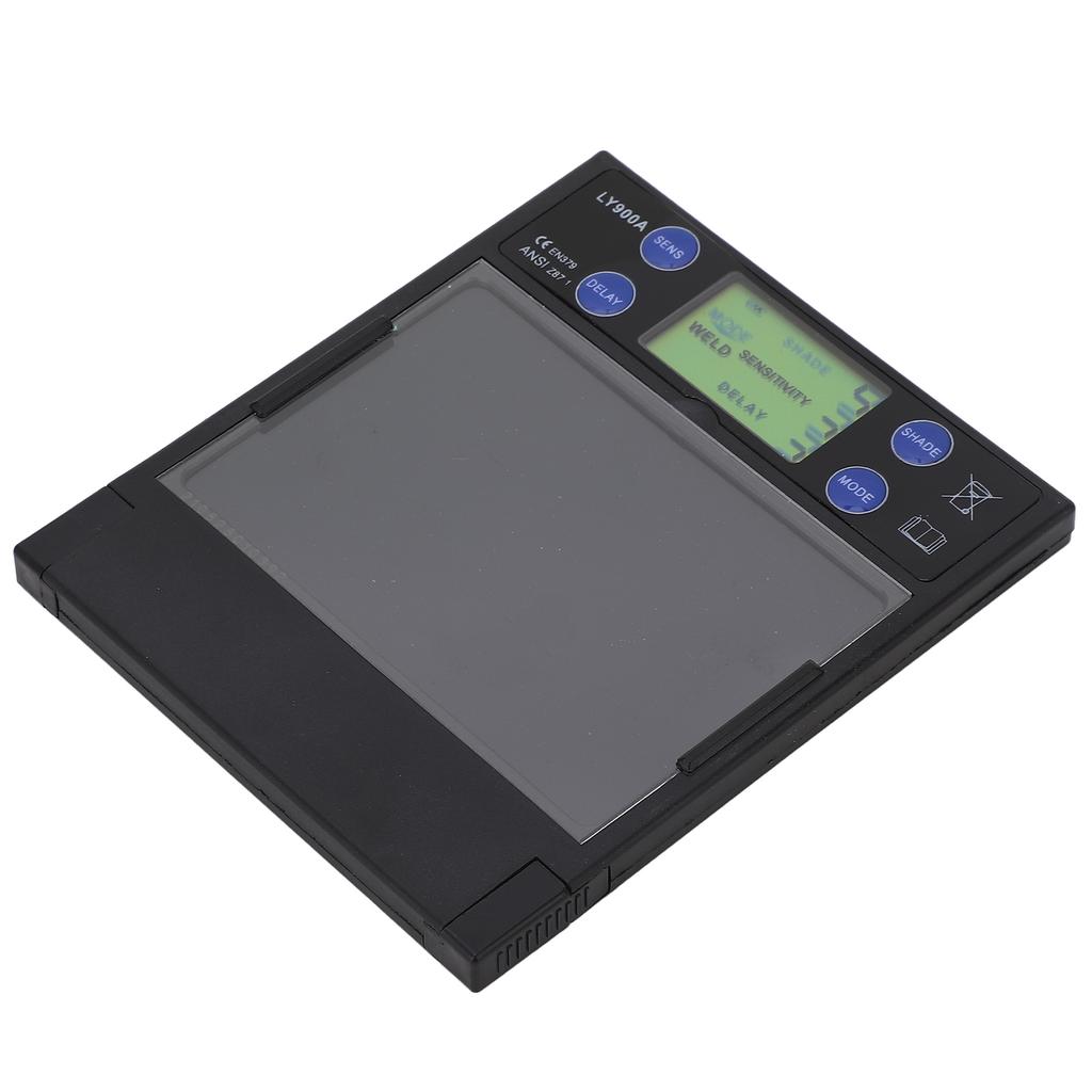 Solar Welding Lens Shade Automatic Darkening Digital Display Welder Helmet Filter Lens 100x67mm