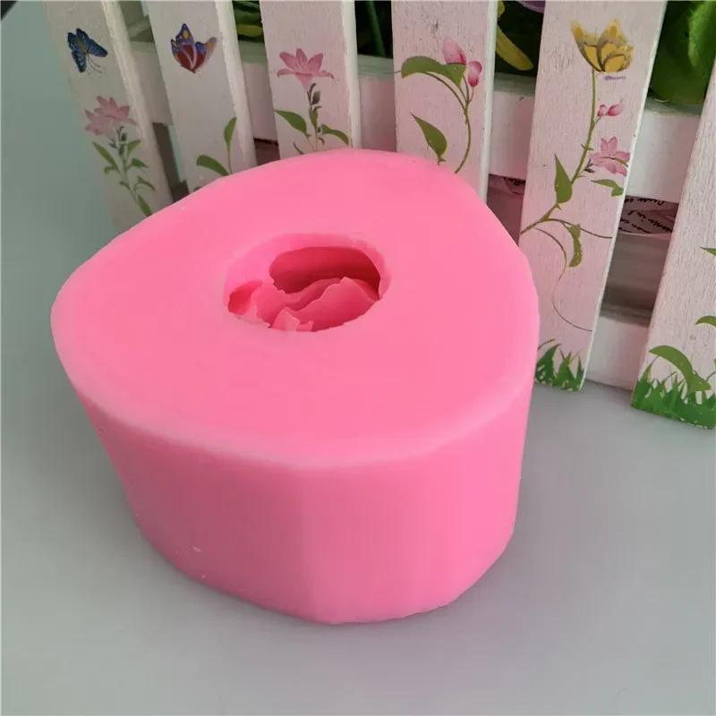 Neuer Kreativer Neue Dreidimensionale Blumenmodellierung Silikonform Manuelle Zuckerkuchenform Blume Backdekorationswerkzeug