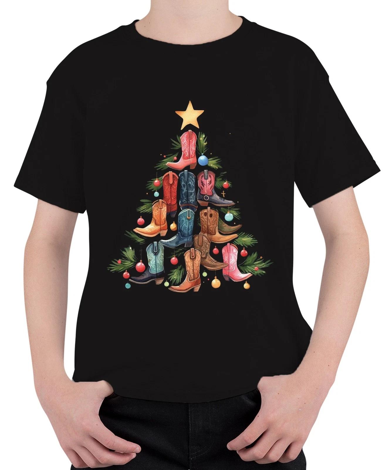 Stiefel Weihnachtsbaum - Weihnachten Weihnachtsgeschenk Christmas Unisex Kinder XXL