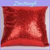 Chameleon Fabric Sequin Pillowcase With Solid Color For Living Room Decor