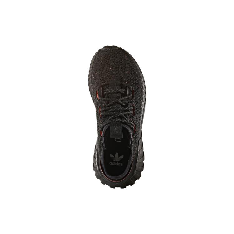 adidas Originals Tubular Doom Sock Slip Resistant Abrasion Resistant Low Top Sports Casual Shoes Black BZ0330