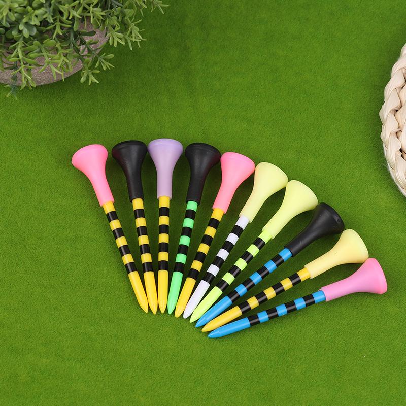 10/20/30 Stück 70/83 mm Golf-Tee mit Kunststoff-Sitzabdeckung und Kopfabdeckung, Serve Golf-Tee-Sitz, Ballhalter, Mischfarbe, Trainingshilfen