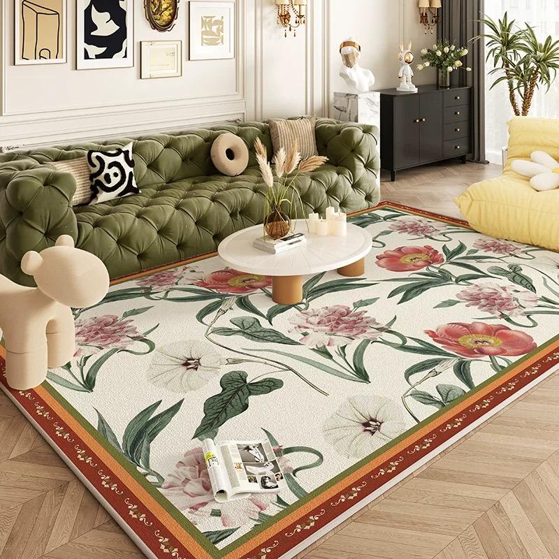 

Ковер для гостиной VIKAMA, стиль американской деревни, легкая роскошь, ощущение высокого класса, диван, журнальный столик, спальня, 400MMx600MM