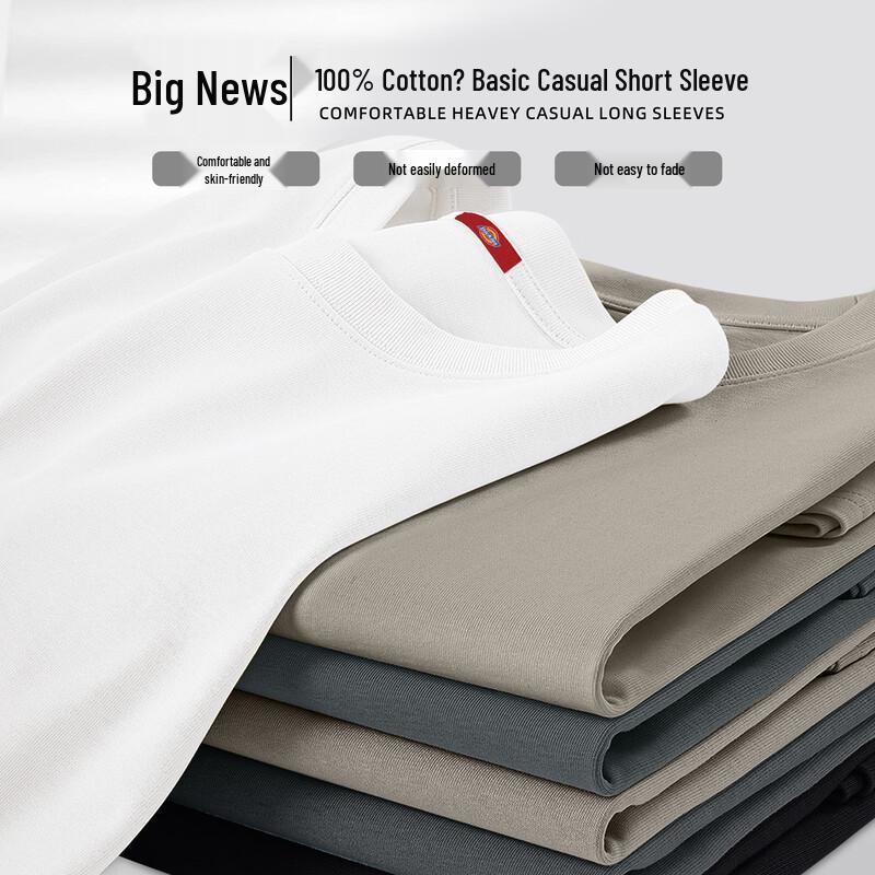 Dickies Men's 2026 New Style Short Sleeve Cotton T-Shirt