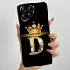 For Tecno Pova 7 Pro Ultra 5G Case Luxury Crown Letter Silicone Soft Phone Case For Tecno Pova7 Pro Ultra Shockproof Back Covers