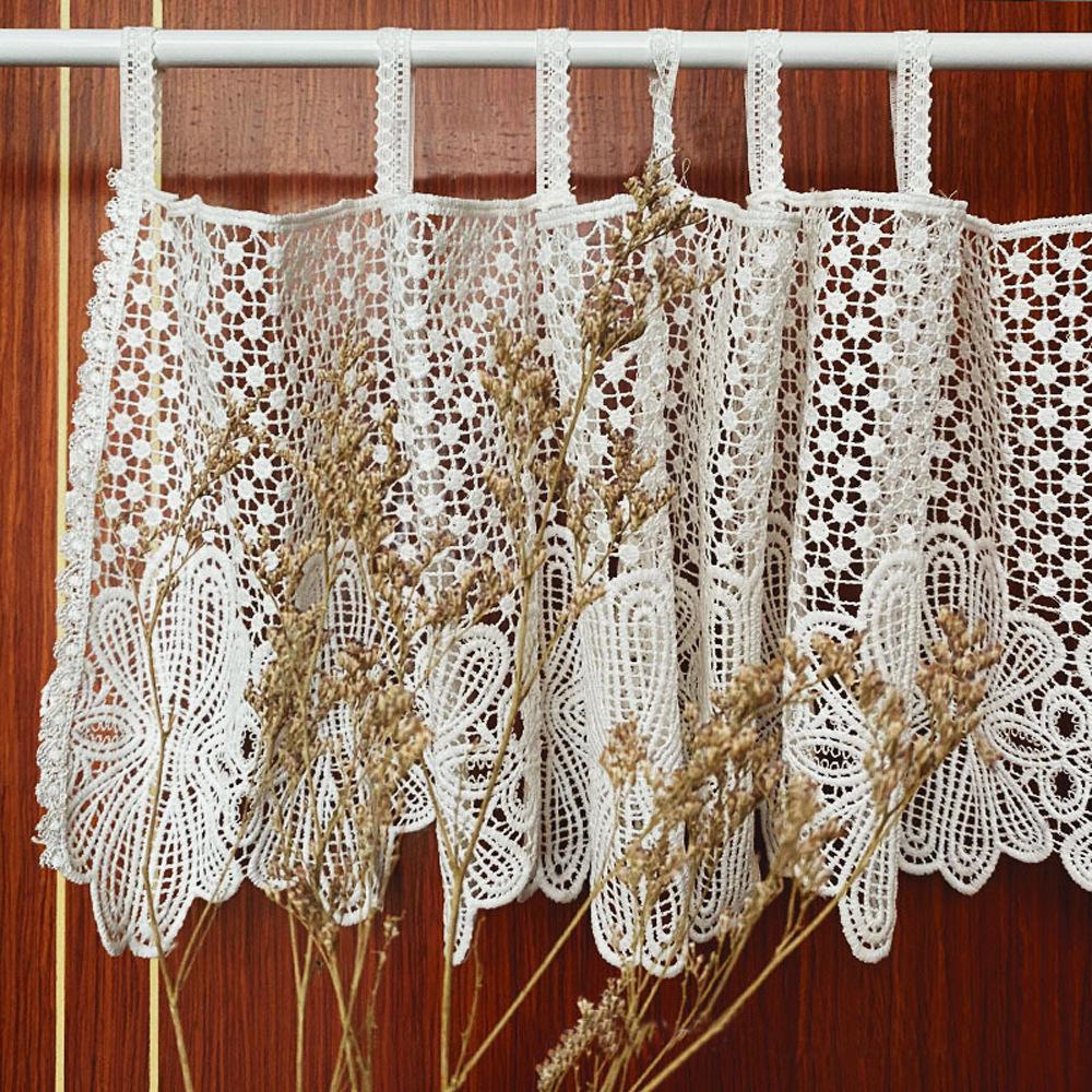 Arabischer Dekorativer Kurzer Vorhang Spitzen Trennvorhang Kleiner Vorhang Europäisch Hohl Niedlich Naher Osten Aufhängvorhang