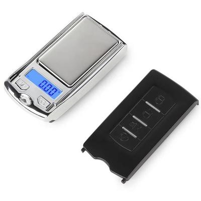 Tragbare Elektronische Taschenwaage für Schmuck, 0,01 g Präzisions-Mini-Handflächen-Tastaturwaage