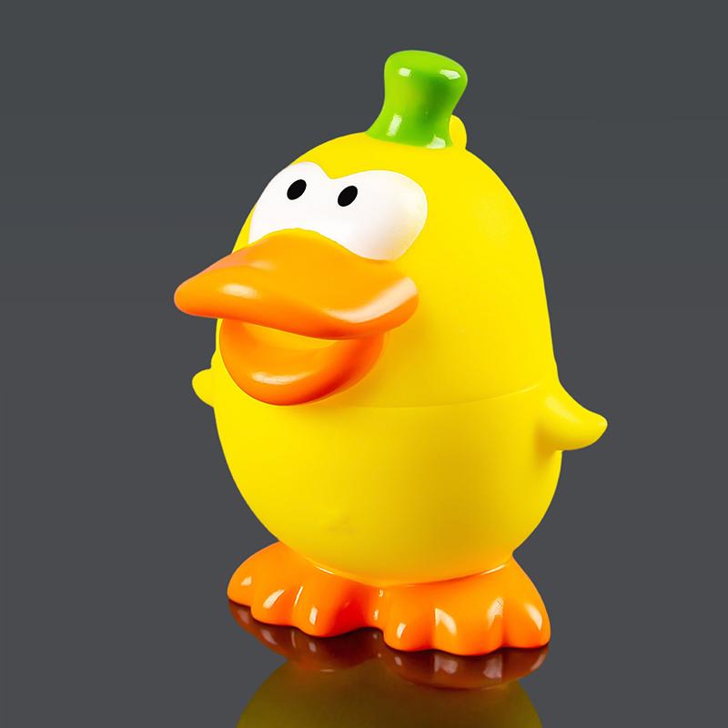 New Fun Cartoon Screaming Chicken Squeezeable Duck, Soft And Bouncy Animal Figurine, Stress-Relieving Toy