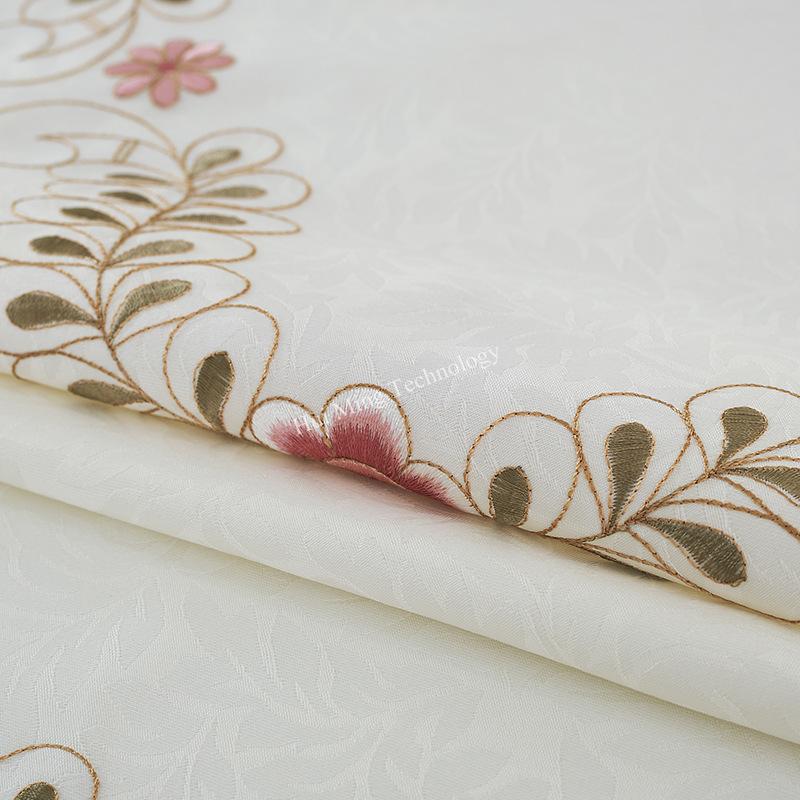 Table Runner Europe Embroidered Tassel Table Runners Table Flag Table Cover Cup Mat Pink Flower Banner Pad Tv Cabinet Cloth