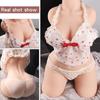 65cm*13.5kg 3D Silicone Sex Doll TPE Sexy Cleavage Vagina Love Anal Love Adult Sex Toys for Men Liquid Silicone Filled In The Chest Feel Softer