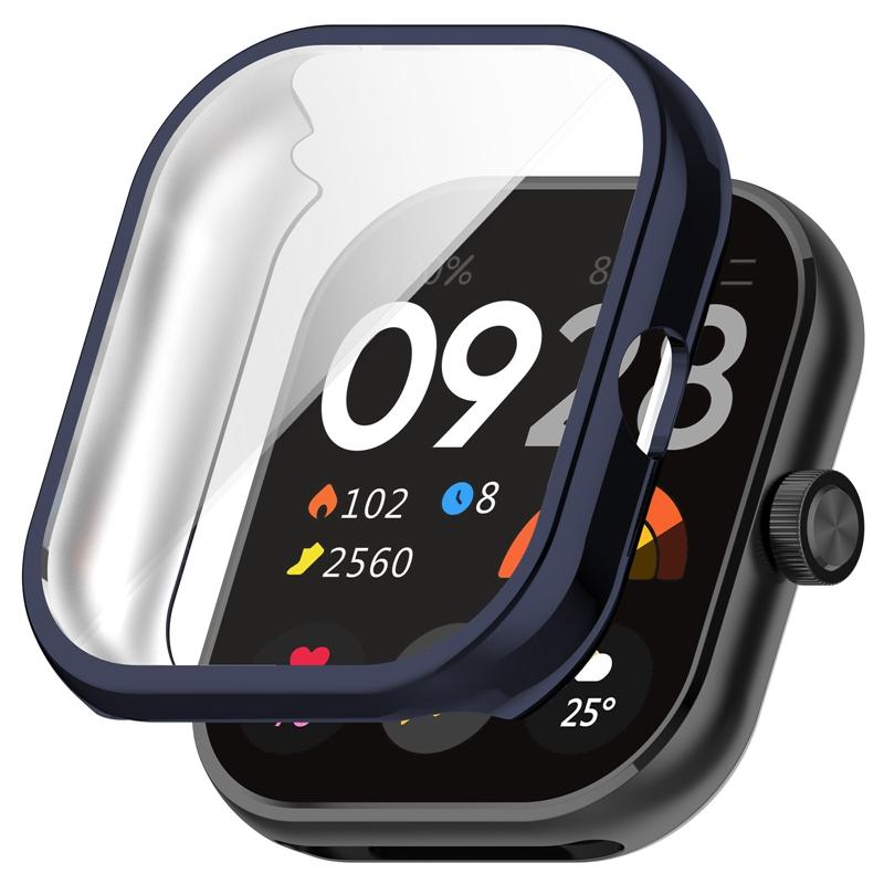 Weiches Vollschutzgehäuse+Gehärtetes Glas Für Redmi Watch 4 Schutzhüllen Displayschutzfolie + Hülle auf Red mi Watch4