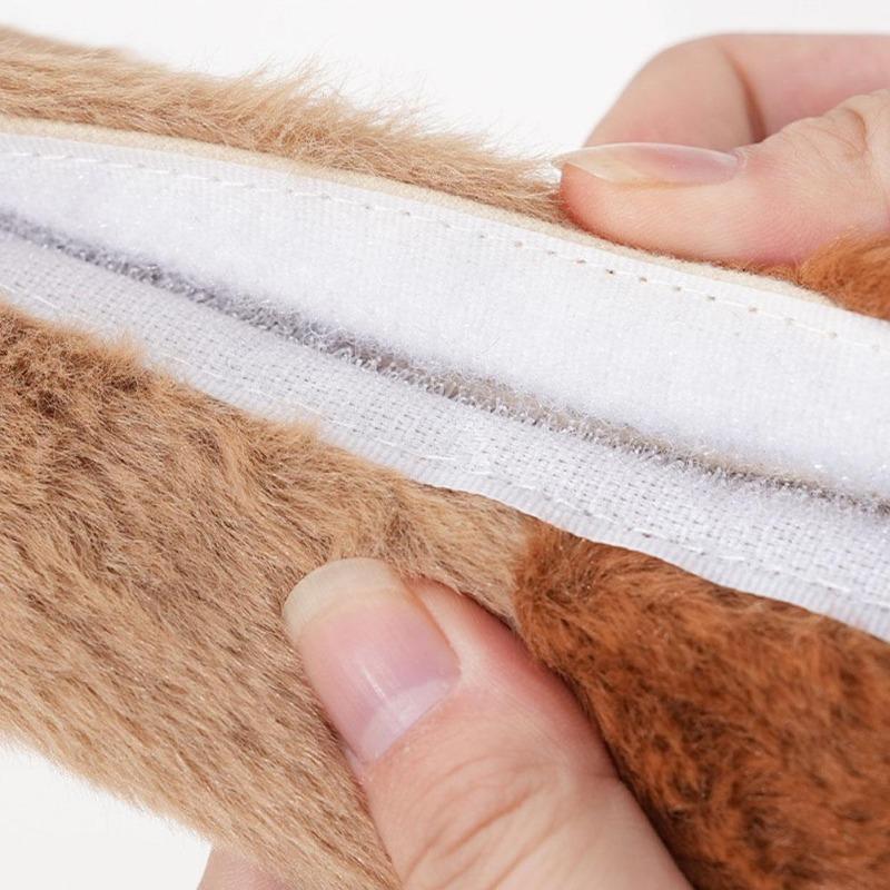 1pc  Warm Soft Plush Cartoon Capybara Car Seat Belt Shoulder Pads Cover Interior Accessories Creative Safety seatbelt cover