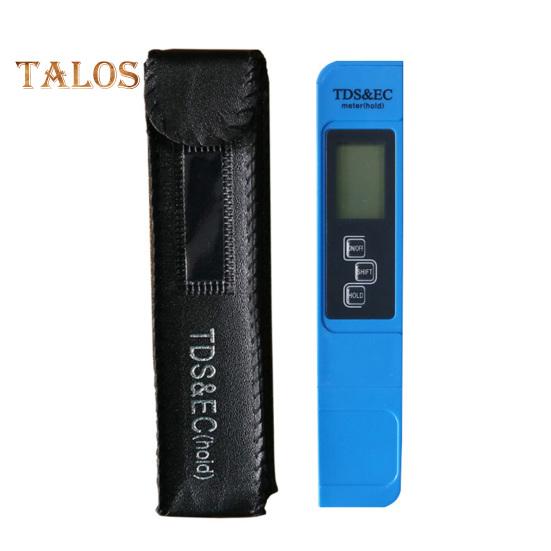 4v1 TDS Tester kvality vody Digitální displej Vysoce přesný Přenosný Bateriový Multifunkční Digitální tester čistoty vody