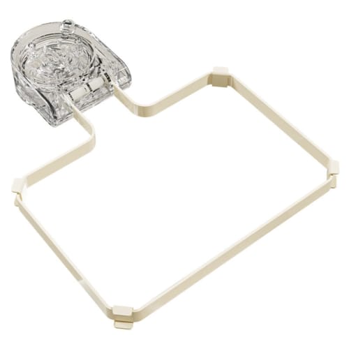 ShuaWdk 50 Triangular Corners + Strong Suction Cups, Draining Net Holder for Sink, Garbage Disposal, Kitchen, Food Waste Disposal, Draining Net (Trans