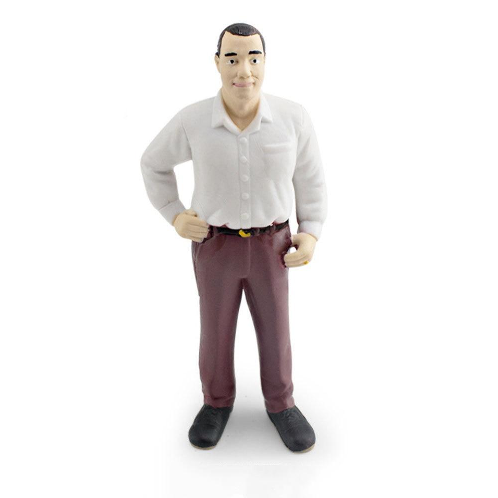 Hand Painted Miniature People Model Realistic Detailed People Action Figure Cake Toppers