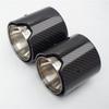Brand New Car Carbon Fiber Exhaust End Tail Tips 60mm in