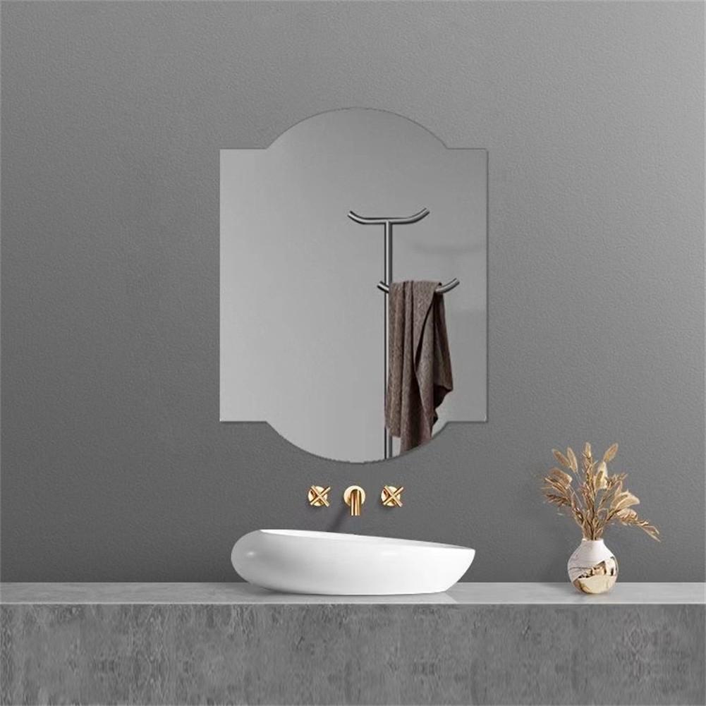 Decorative Wall Mirror Frameless Mirror Irregular Mirror Easy Installation