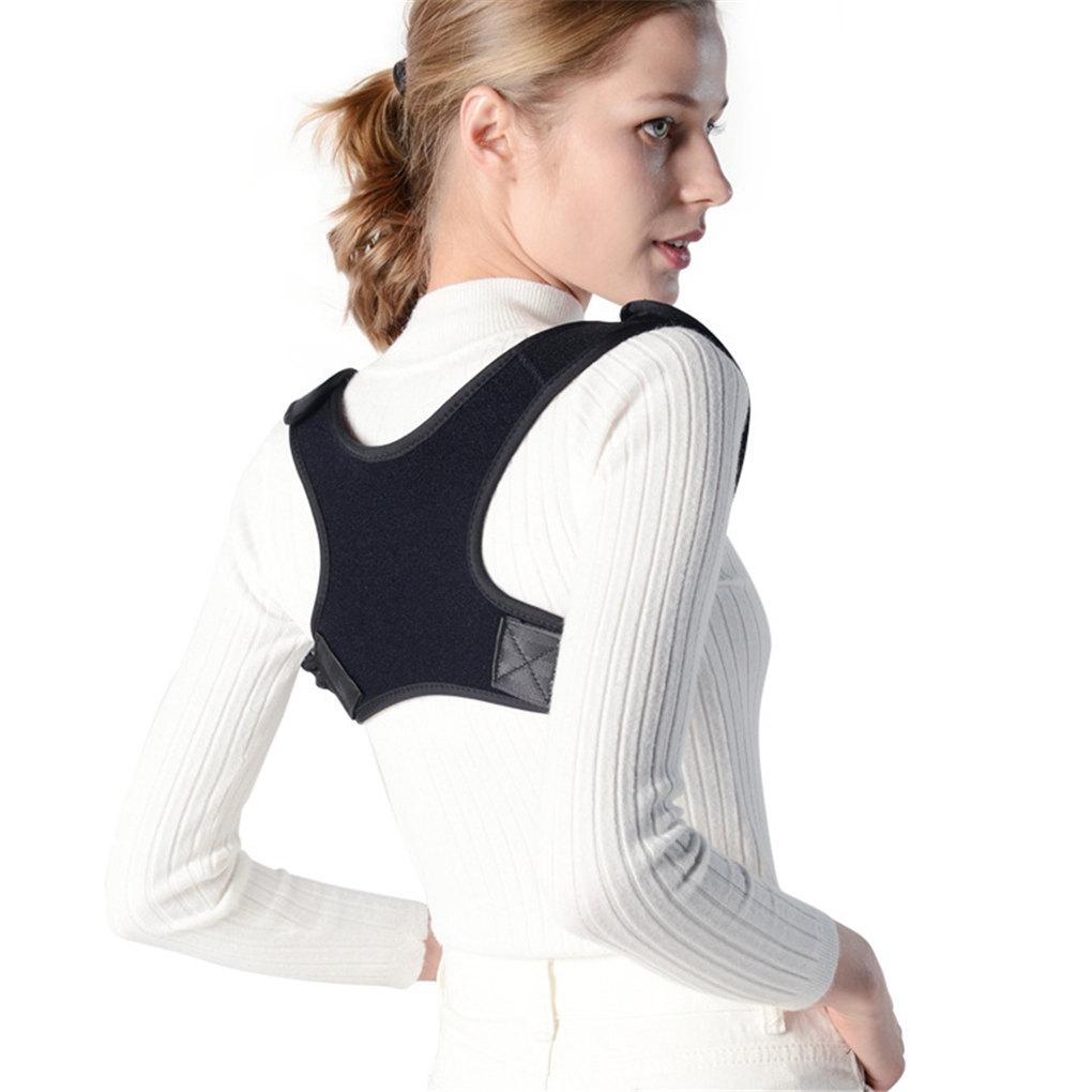 Posture Corrector Adjustable Shoulder Belt Support Kyphosis Correction Brace