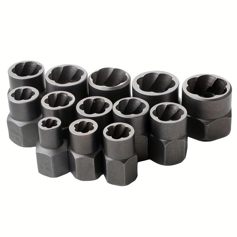 26pcs Damaged Nut And Bolt Extractor Set With Drills, Hex Screw Tool Socket, Bolt Remover, Compact Box For Easy Storage And Carrying