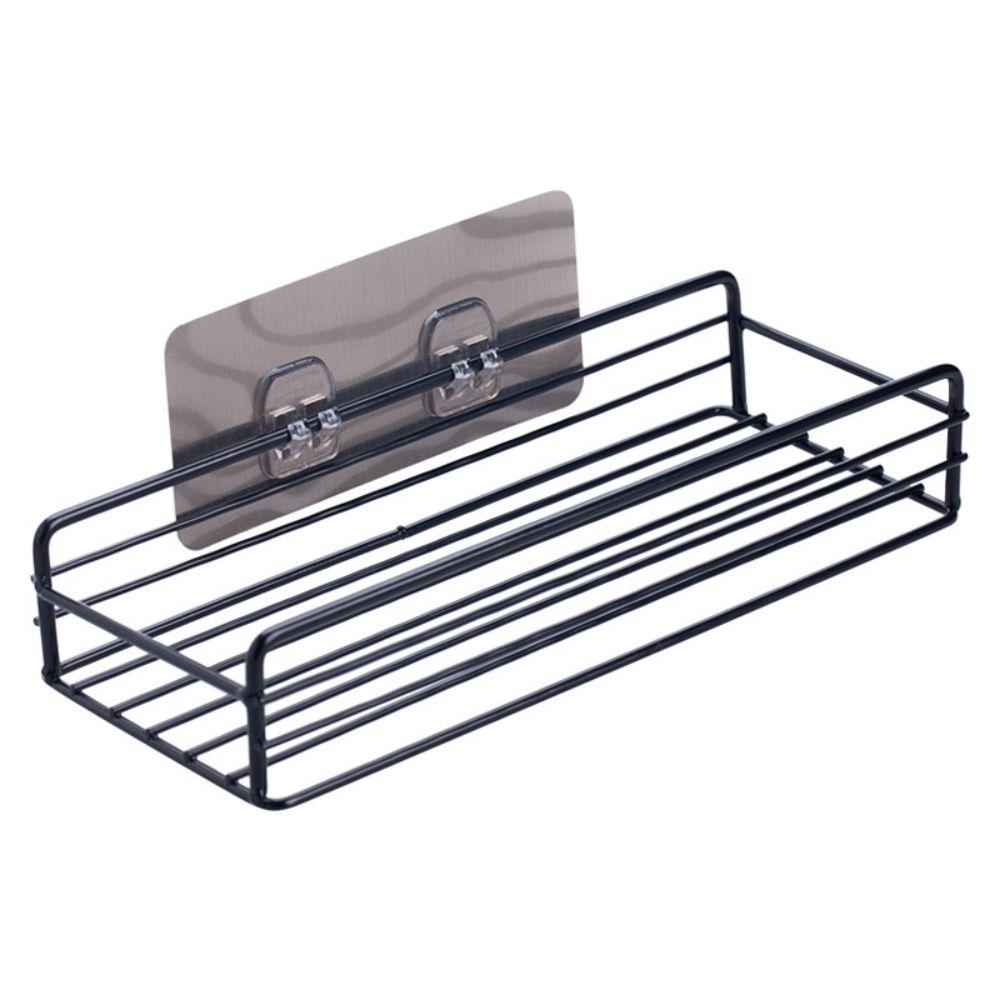 Caddy Rack Corner Frame Shower Black Shelves Bathroom Storage Rack Kitchen Supplies Organizer Shelf