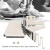 3pcs Lockstitch Machine Accessories 30mm Angle Binder 32mm 24mm Bias Folder Iron Industrial Binding Attachment Industrial Sewing