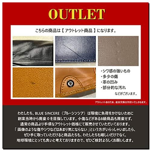 [BLUE SINCERE] A5 Genuine Leather Slim Notebook Cover, Holds 2 Books, Fits College Notebooks, Includes Pen Holder, Bookmark, and Card Slots, Available