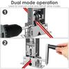 Manual Wire Stripping Machine Hand Crank Wire Stripper Portable Drill Driven Cable Stripper Machine for Scrap Copper Recycling