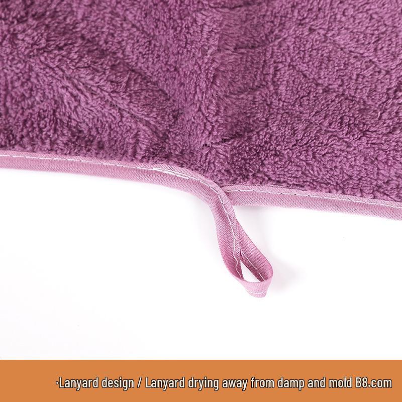 Coral Fleece Quick-Dry Towel: Super Absorbent, Soft & No-Shed for Bath, Face, Hair, Kitchen & Pet Use