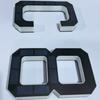 Solar Powered House Number Sign with LED Backlight Auto On/Off Waterproof LED Modern Address Plaque Outdoor Security Light for Home Garden Garage