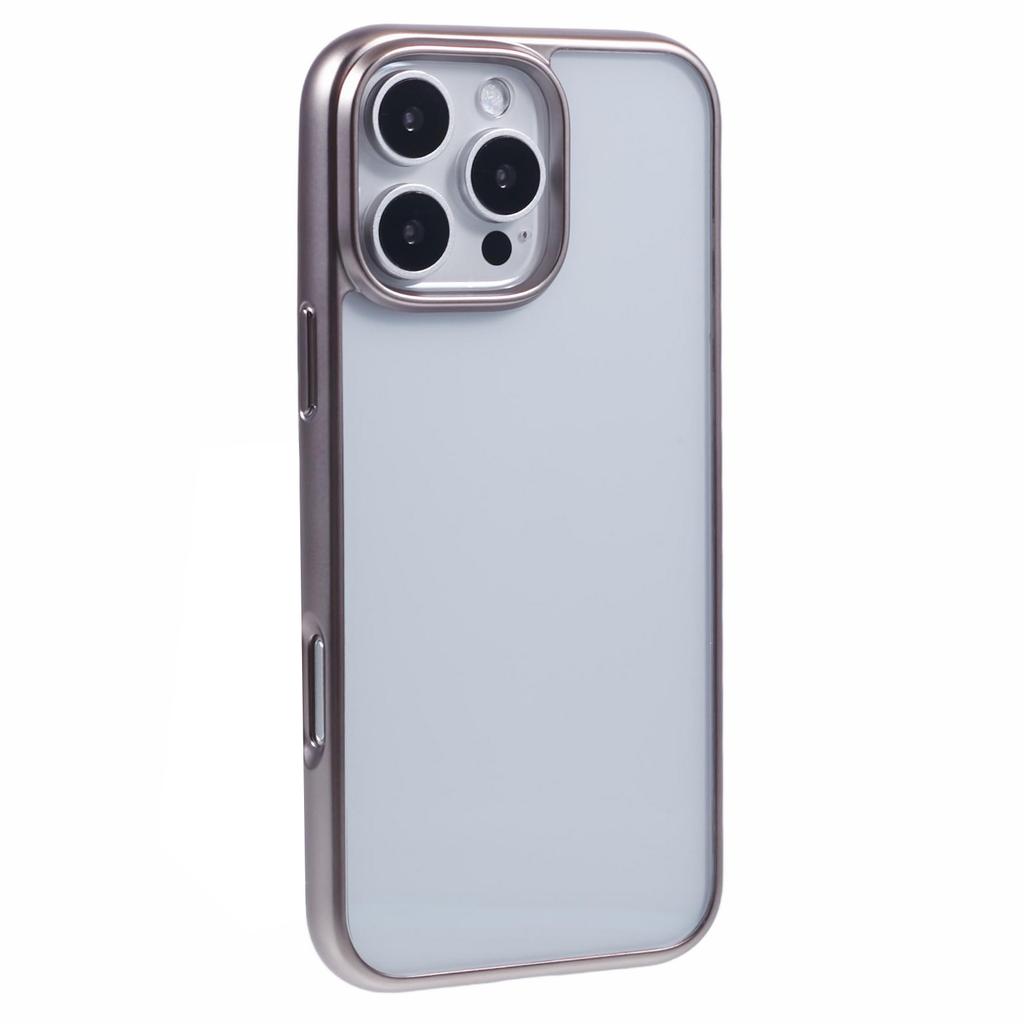 KIGC Ice Silk Series For iPhone 16 Pro Max Case TPU+PC Electroplating Phone Cover