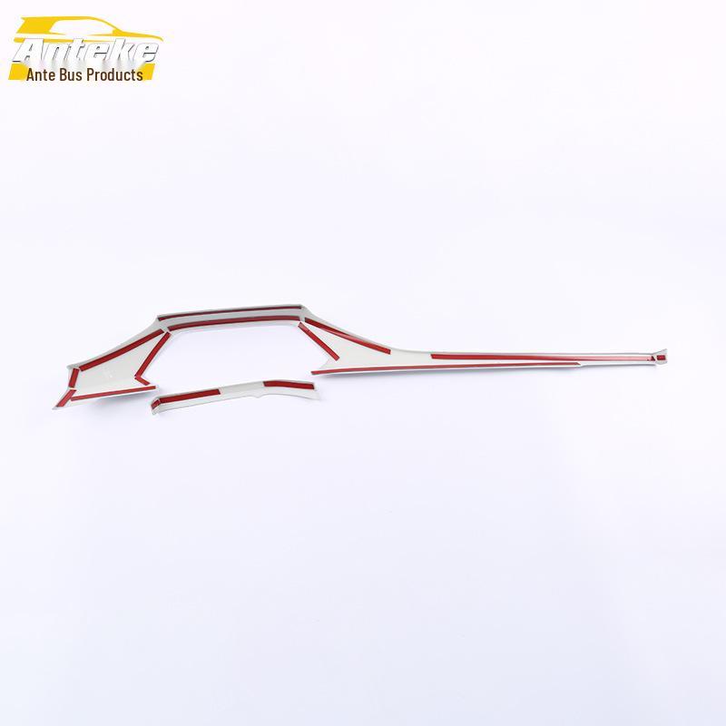 19 Lingpai Center Console Bright Trim Strip Dashboard Patch Car Accessories.
